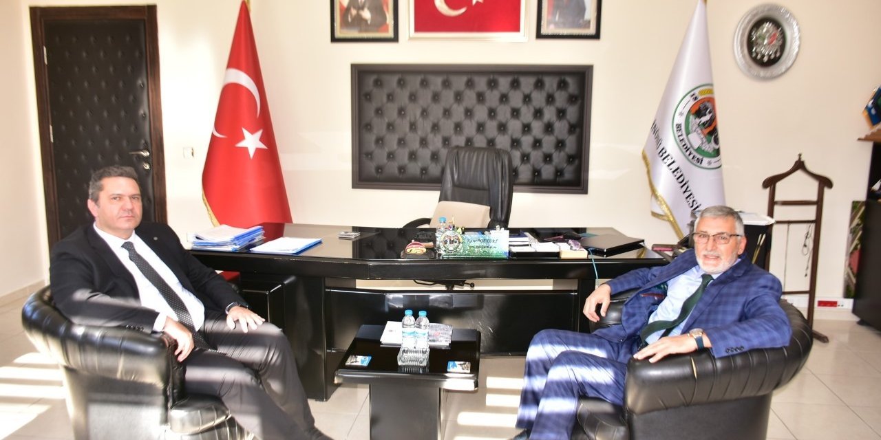İl Sağlık Müdür Bilge’den Başkan Bozkurt’a Ziyaret