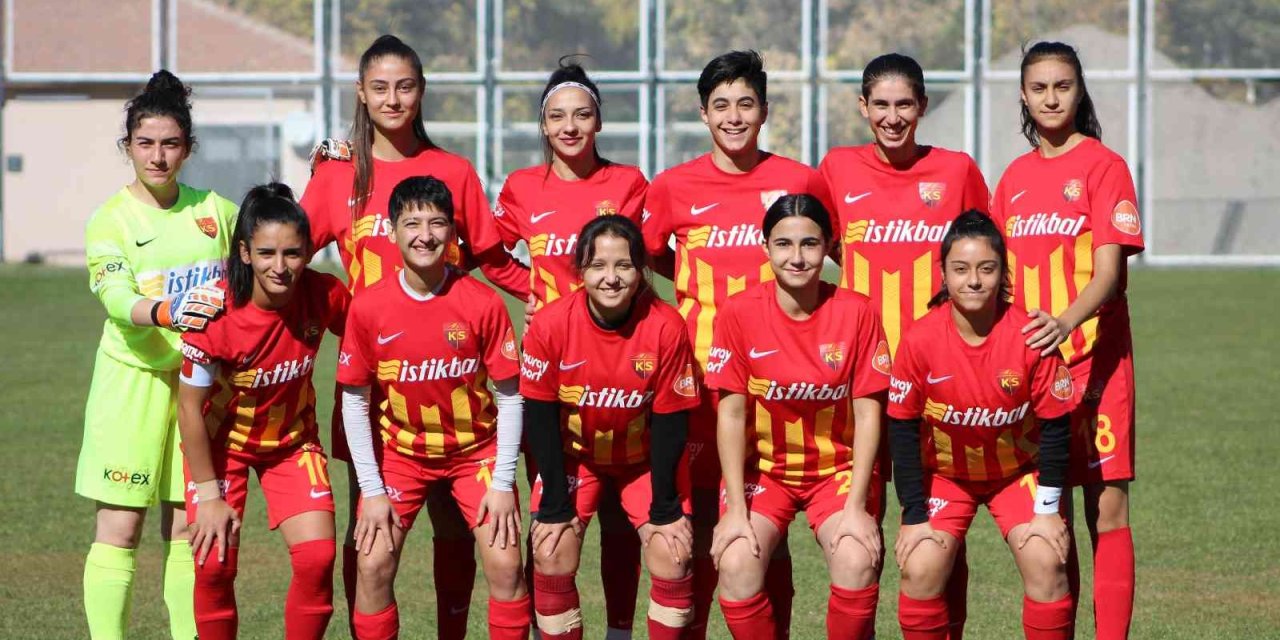 Kadınlar 1. Lig: Kayseri Kadın Fk: 1- Şırnak Nuhspor: 1