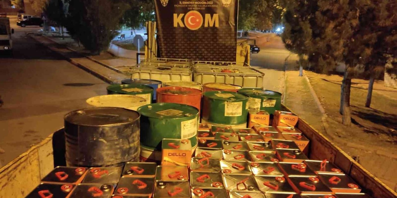 Kayseri’de Eş Zamanlı Karışımlı Akaryakıt Operasyonu: 11 Ton Ele Geçirildi