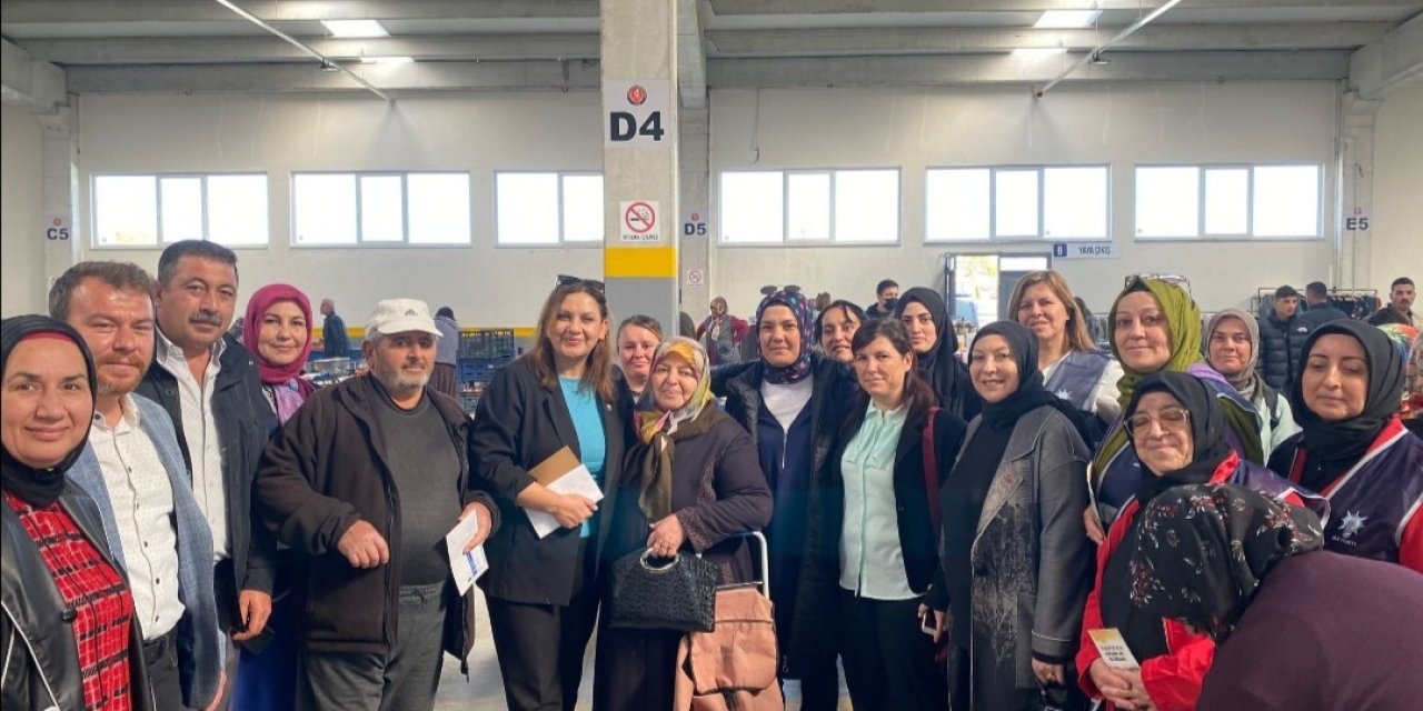 Ak Kadınlar Mahmudiye’de Saha Çalışması Yaptı