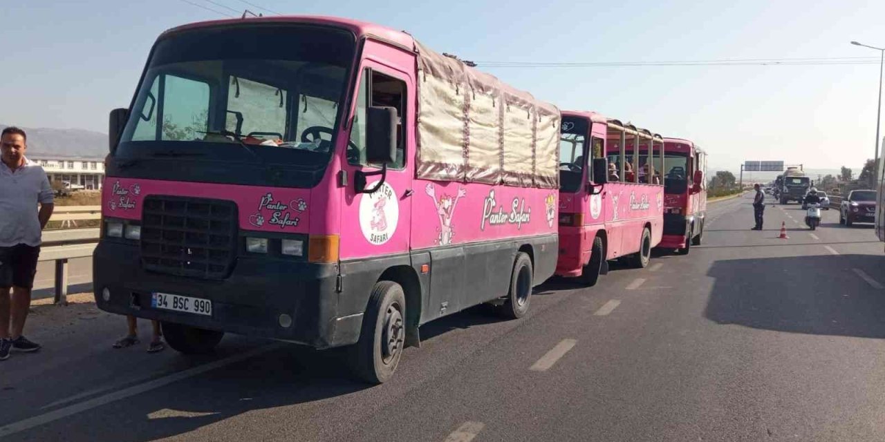 Uygulamaya Takılan Safari Araçlarından Emniyet Kemeri Çıkmadı