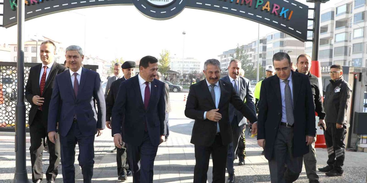 Karatay Trafik Eğitim Parkında Eğitimler Sürüyor