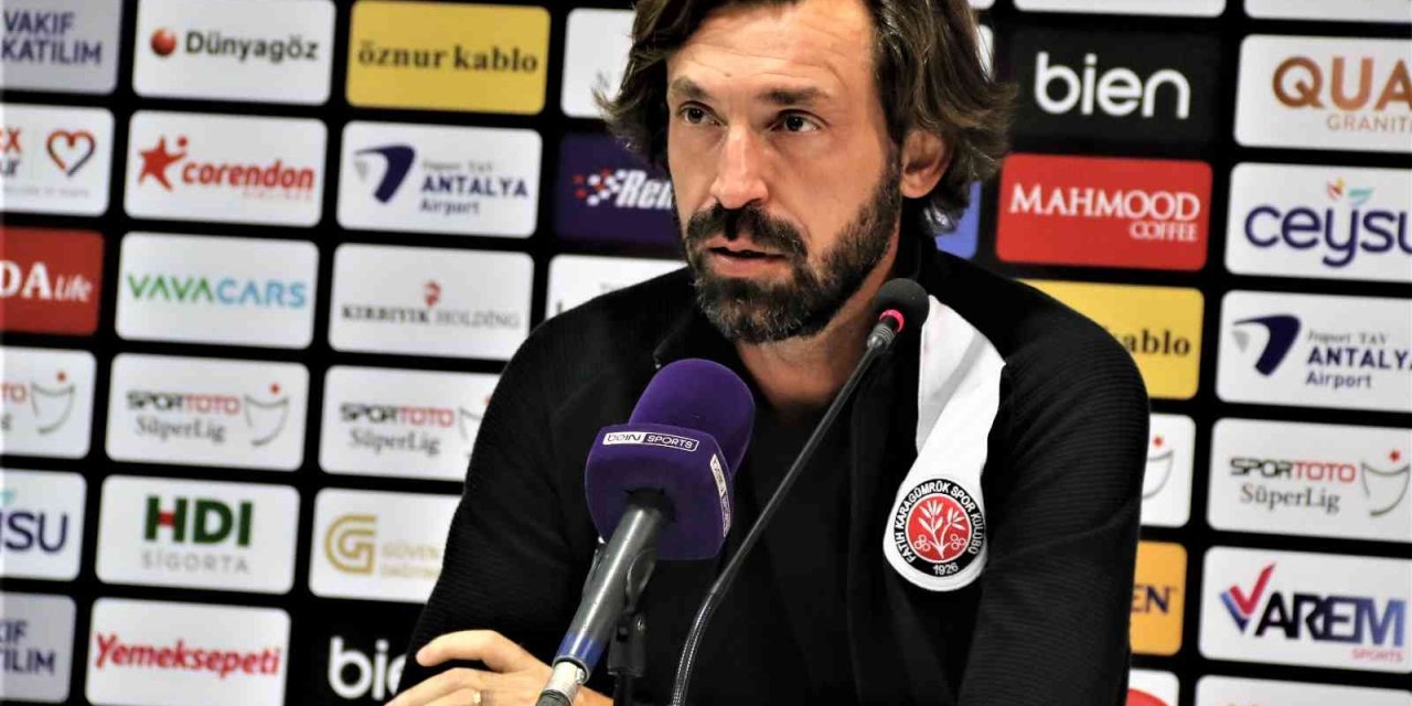 Andrea Pirlo: “oyunu Koparabilirdik”