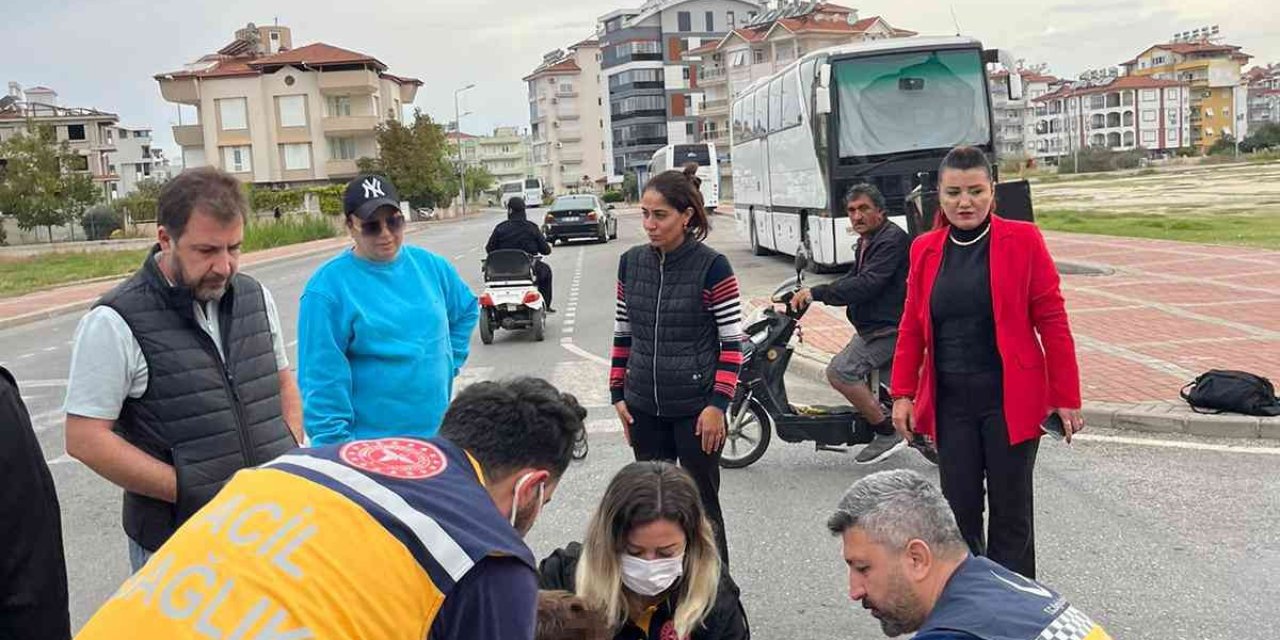 Ehliyetsiz Ve Kasksız Motosiklet Sürücüsü Kazasında Ceza Yağdı