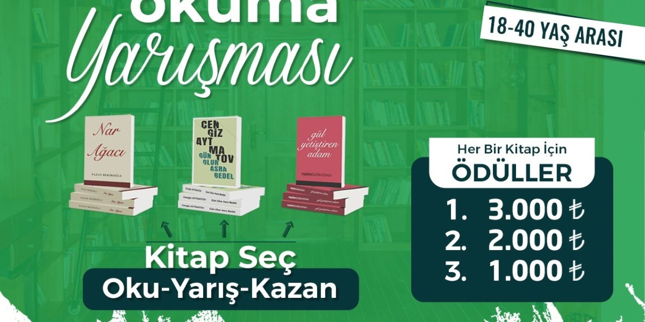 Büyükşehir’den Kayserililere ’kitap Okuma’ Yarışması