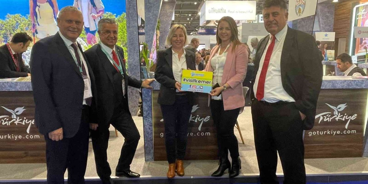 World Travel Market Londra Fuarı’nda Kemer Standına Büyük İlgi