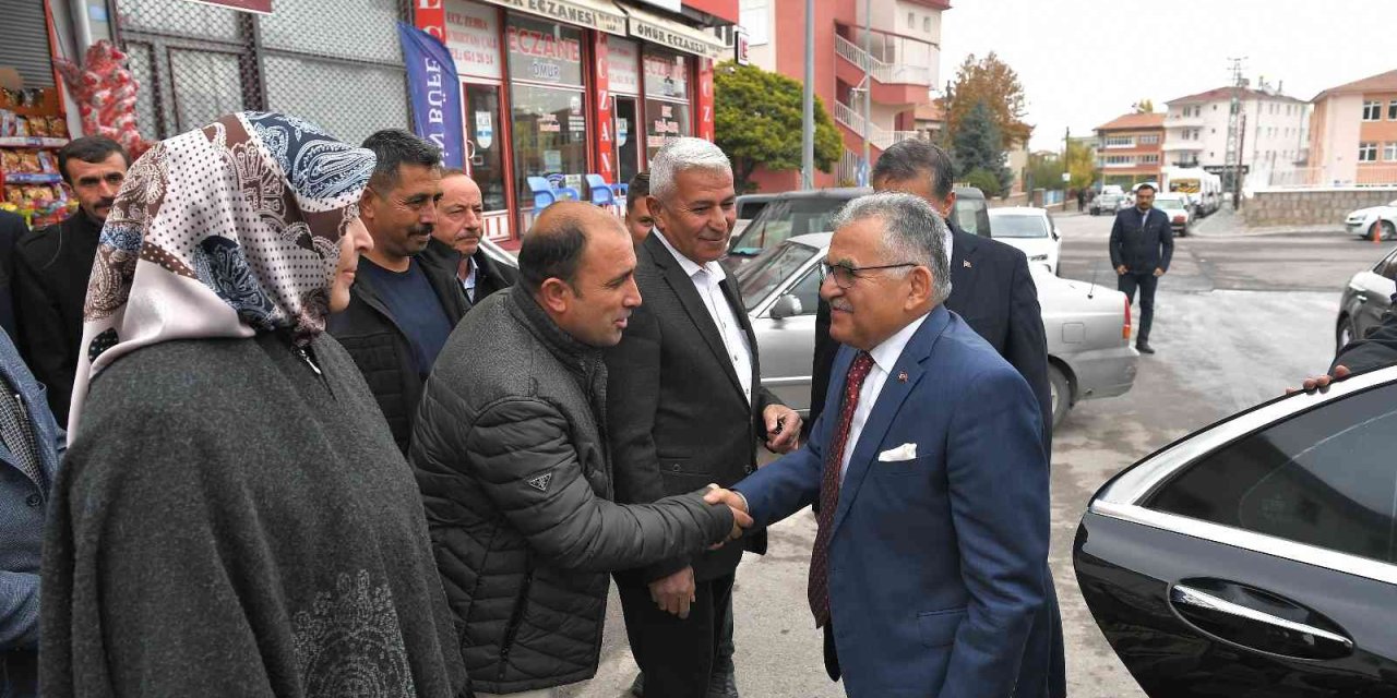 Başkan Büyükkılıç’tan "yeşilhisar" Çıkarması