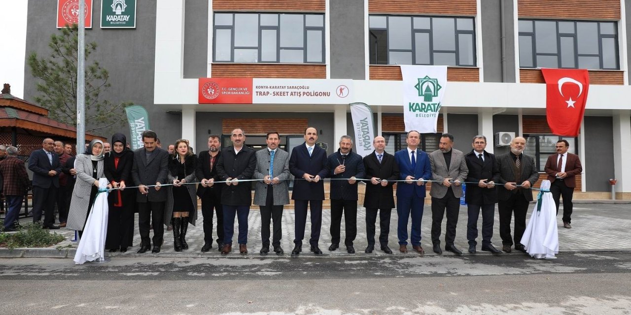 Saraçoğlu Trap-skeet Atış Poligonu Sosyal Tesisi Açıldı
