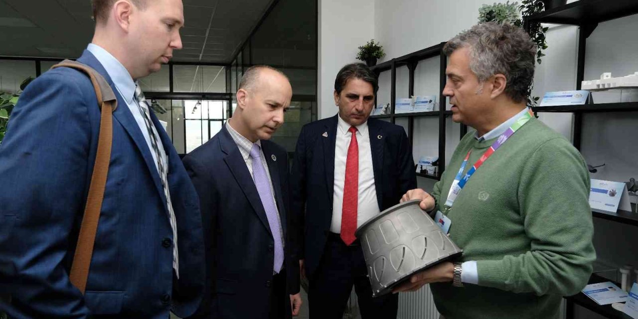 Abd Heyeti Atap Ve Etim’e Geldi