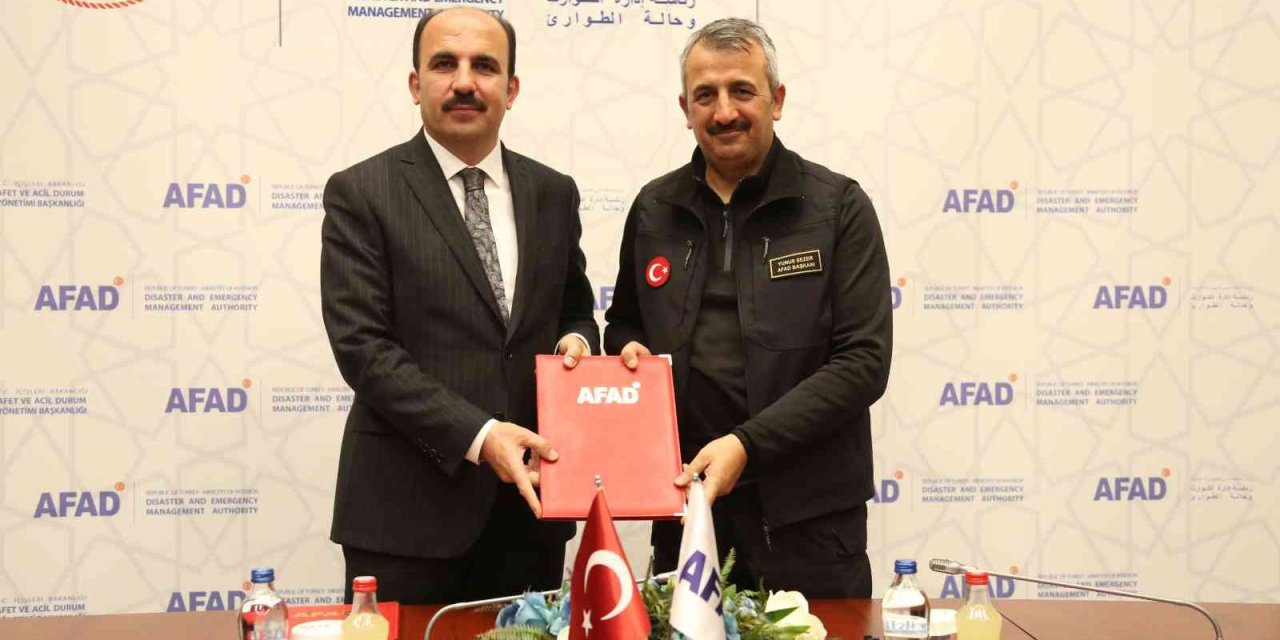 Konya Büyükşehir Ve Afad Arasında Türkiye’ye Örnek İş Birliği