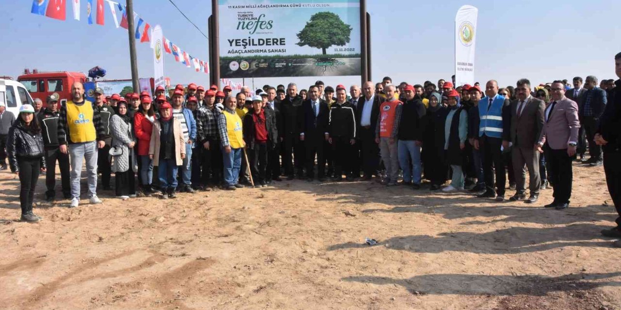 Karaman Ağaçlandırma Seferberliğine Katıldı