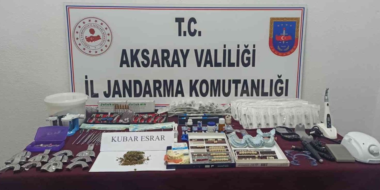 Uyuşturucu Taciri Sahte Hekimin Ruhsatsız Diş Kliniği, Profesyonel Hastaneyi Aratmadı