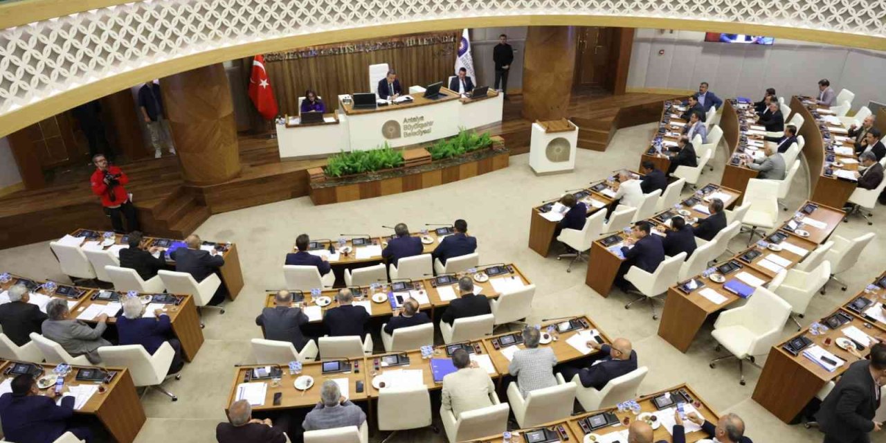 Antalya Büyükşehir Meclisi’nden Teröre Ortak Tepki