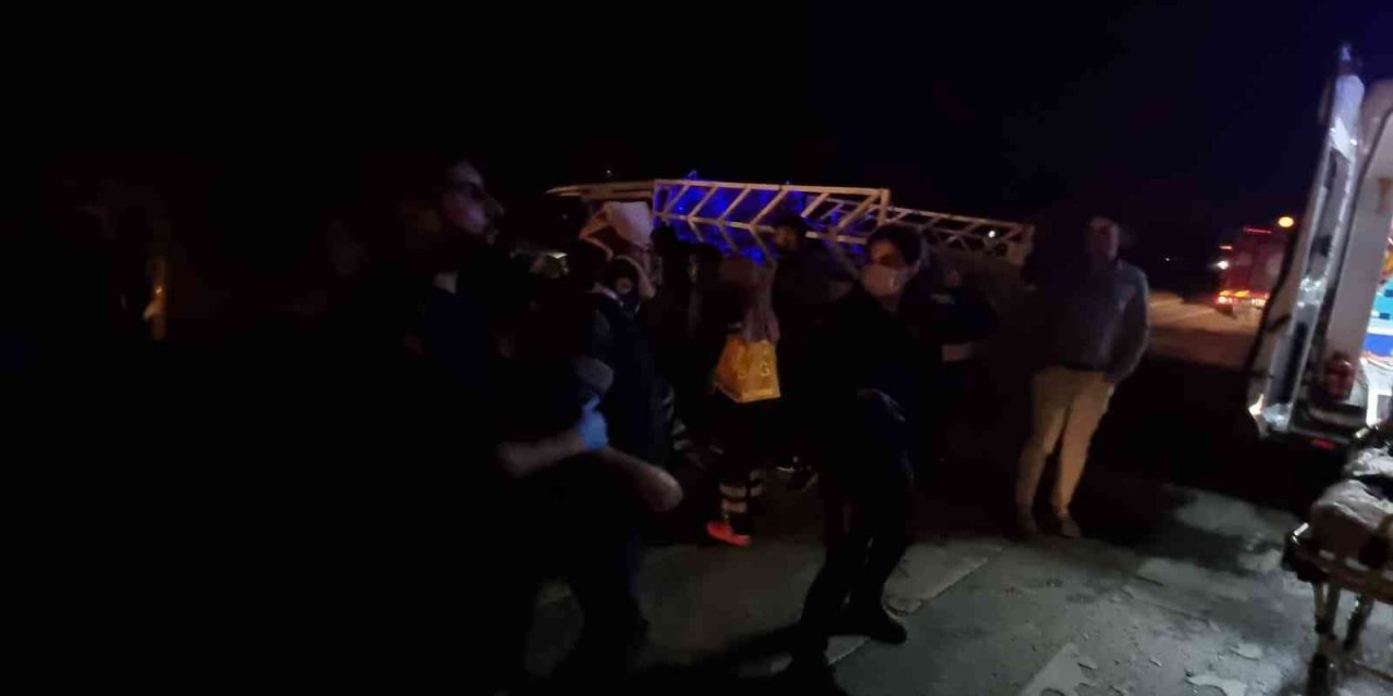 Zeytin Hasatı Dönüşü Faciadan Döndüler