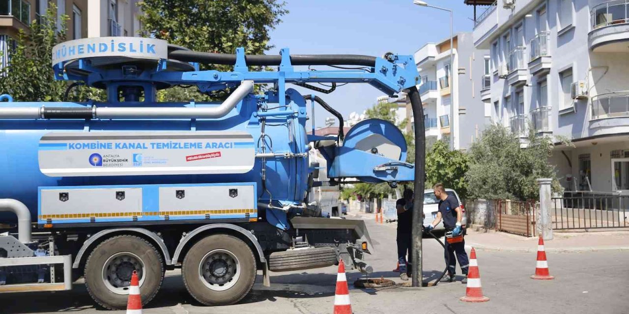 5 Merkez İlçede 10 Ay Sürecek Kanalizasyon Temizliği Başladı