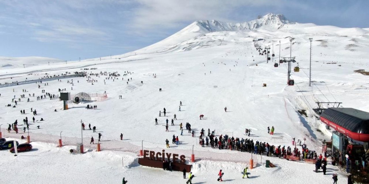 Erciyes’te Hedef 3 Milyon Turist