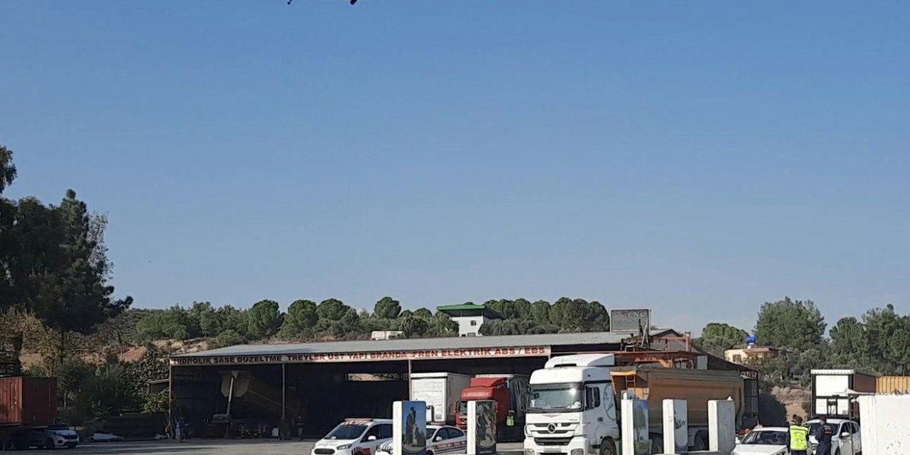 Mersin’de Jandarmadan Helikopterli Trafik Denetimi