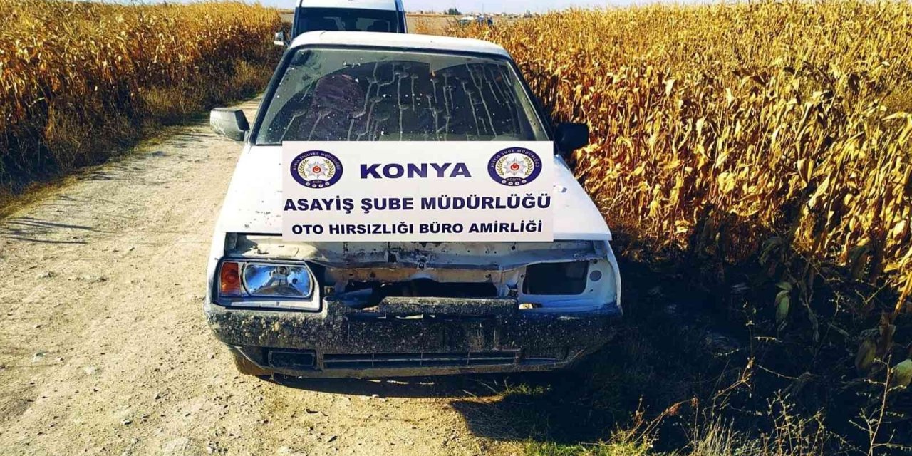Konya’da Park Halindeki Aracı Çalan Kişi Yakalandı