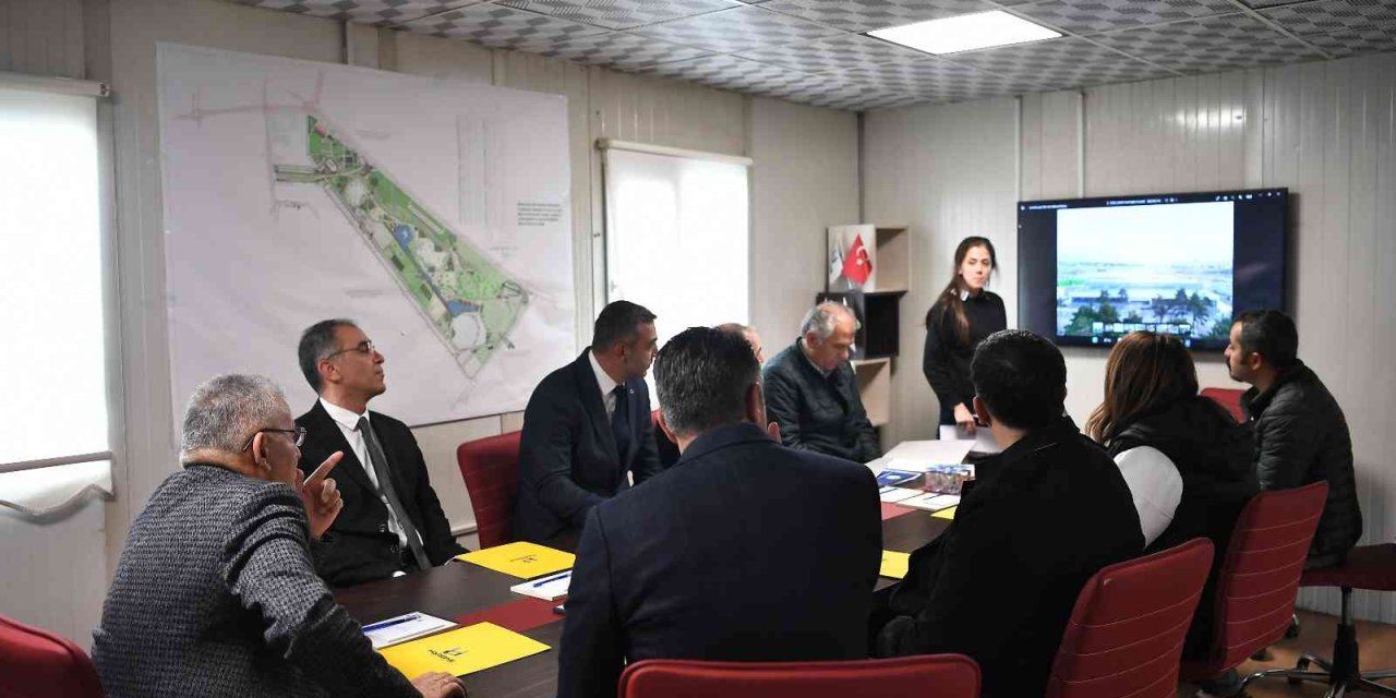 Başkan Büyükkılıç’tan Recep Tayyip Erdoğan Millet Bahçesi’nde İnceleme