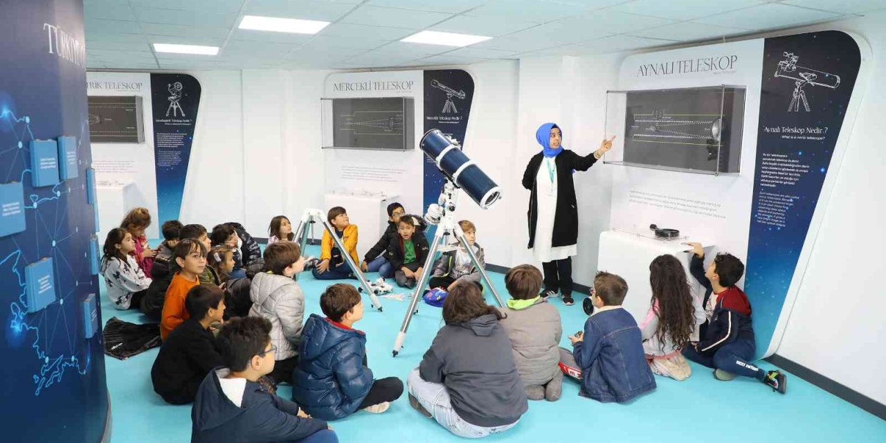 Konya Bilim Merkezi Aileleri Ve Öğrencileri Bilimle Buluşturuyor