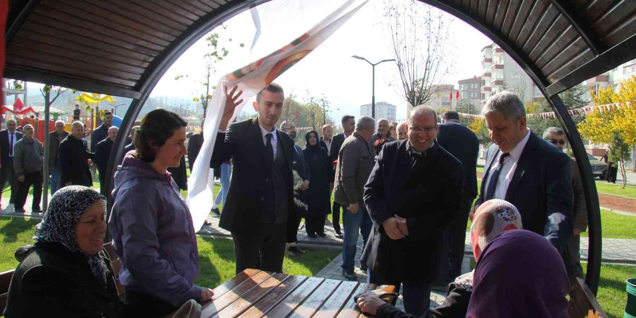 Bünyan’da Şehit Eyüp Girgin Parkı Açıldı