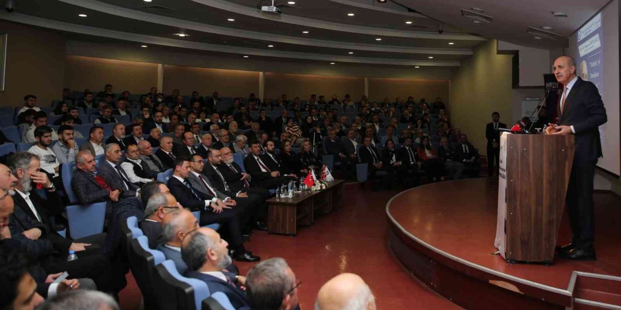 Ak Parti Genel Başkanvekili Prof. Dr. Numan Kurtulmuş Esogü Öğrencileri İle Buluştu