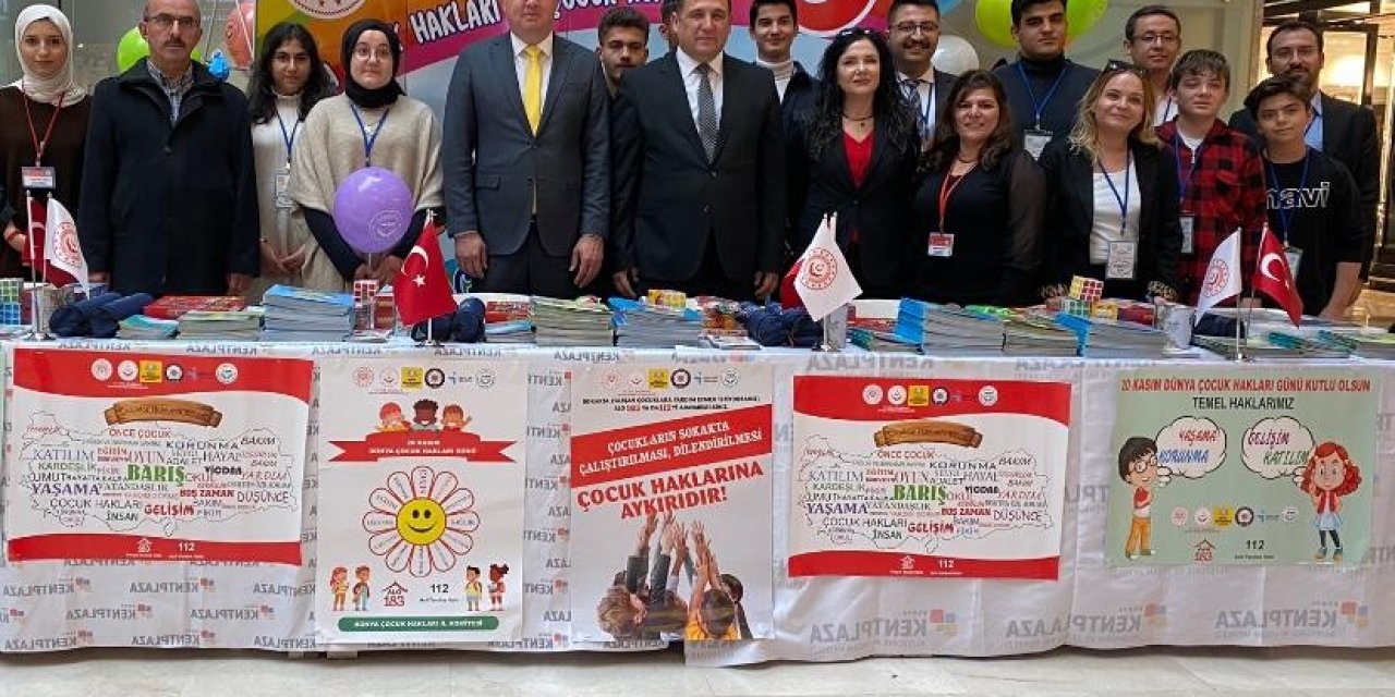 Konya’da "Dünya Çocuk Hakları Günü" Farkındalık Etkinliği