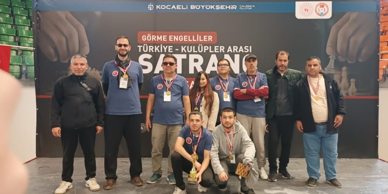 Görme Engelli Sporcular Kayseri’ye Şampiyon Olarak Döndü