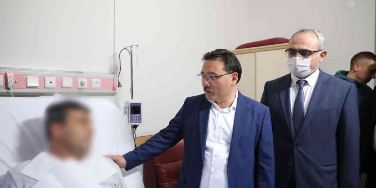 Gittikleri İhbarda Yaralanan Polis Ve Bekçinin Tedavisi Sürüyor