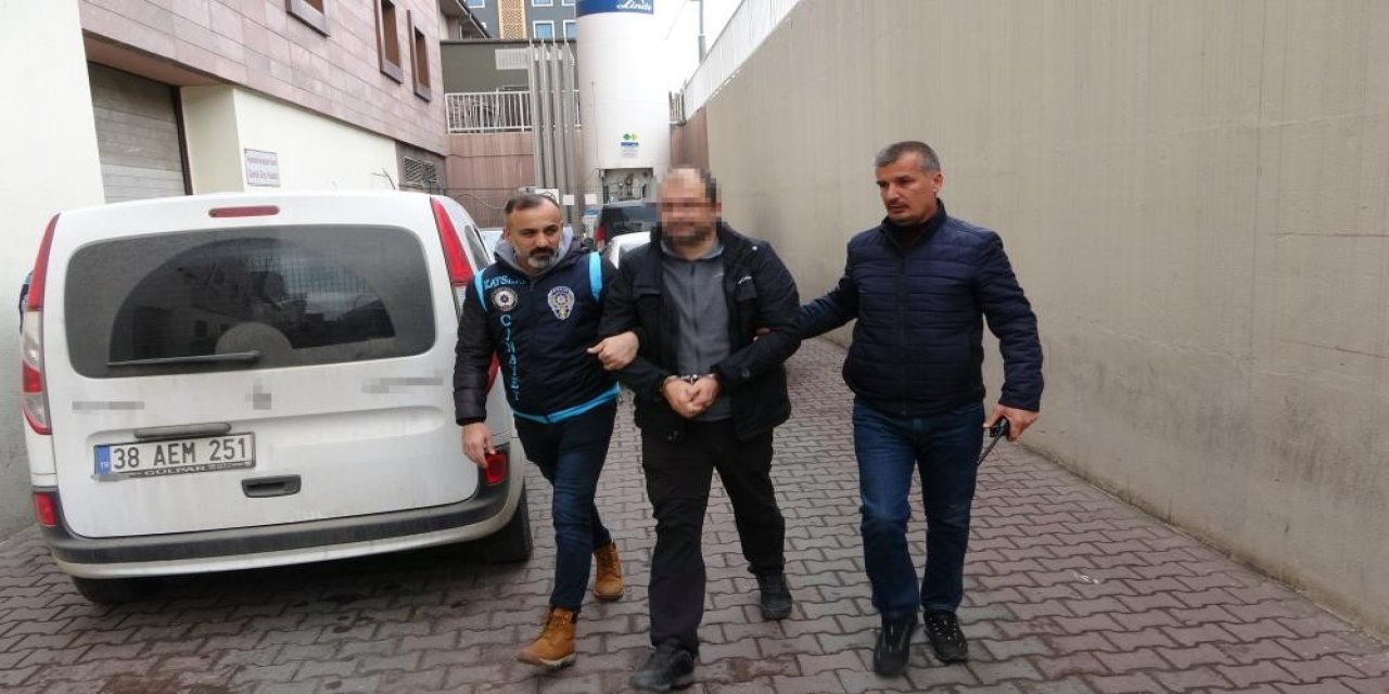 Kayseri’deki Cinayetin Zanlısı Tutuklandı