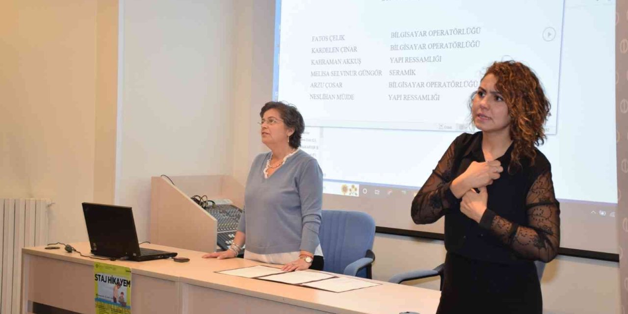 Engelli Entegre Yüksekokulu’ndan “staj Hikayem"