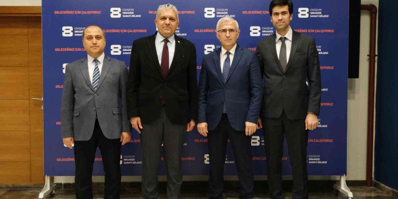 Esogü Rektörü Çolak’tan Başkan Küpeli’ye Ziyaret