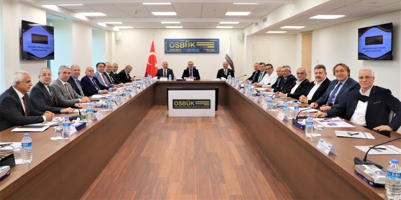 Saraç, Osbük Genişletilmiş Yönetim Kurulu Toplantısına Katıldı