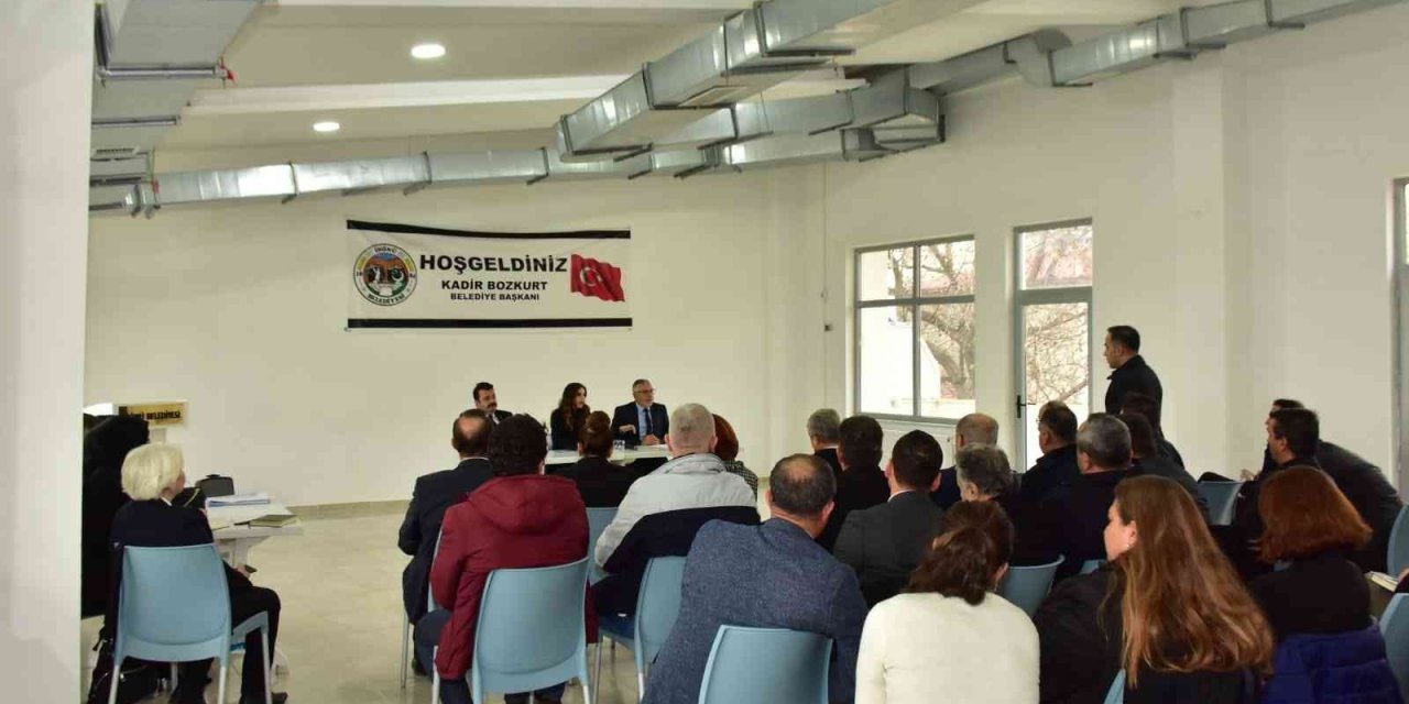 İnönü’de Muhtarların İhtiyaç Ve Talepleri Dinlendi