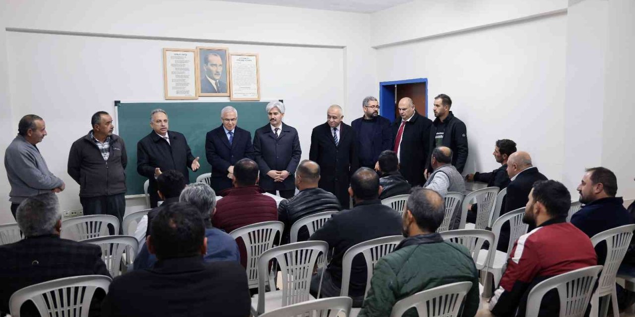 Talas Kırsalında Kasaplık Kursu