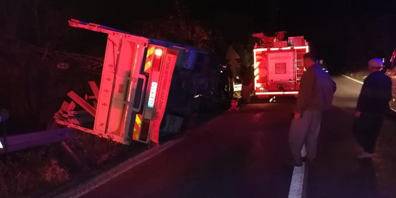 Tarsus’ta Trafik Kazasında 1 Kişi Yaralandı