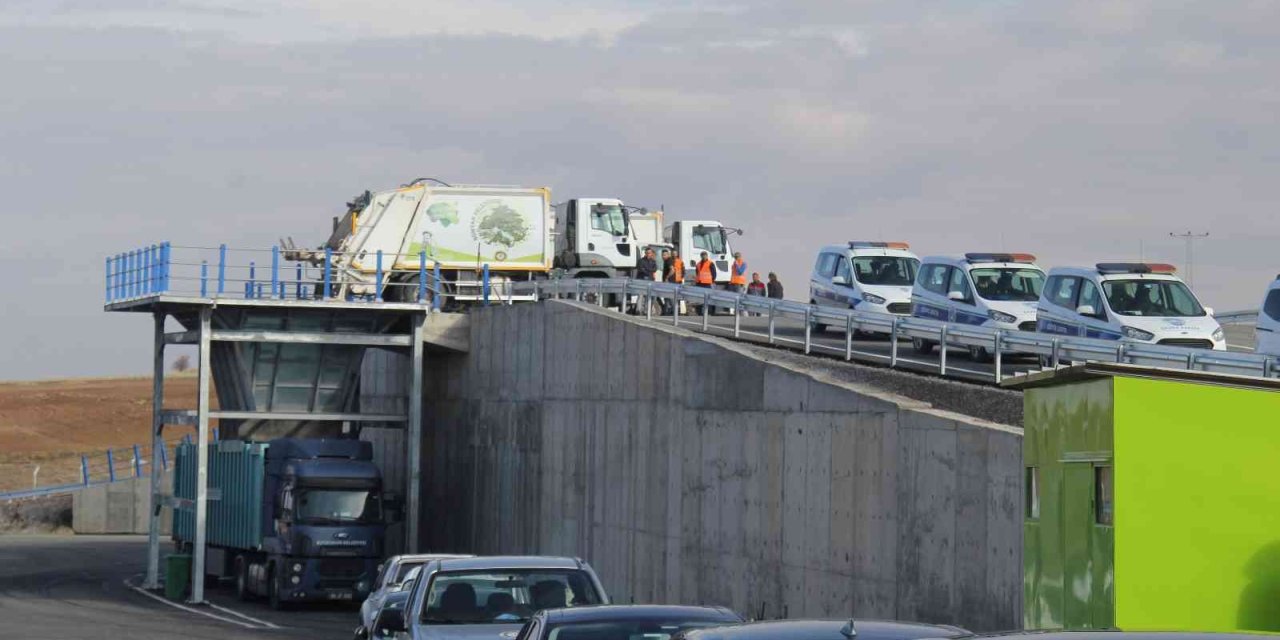 Bünyan’da Çöp Transfer İstasyonu Hizmete Girdi