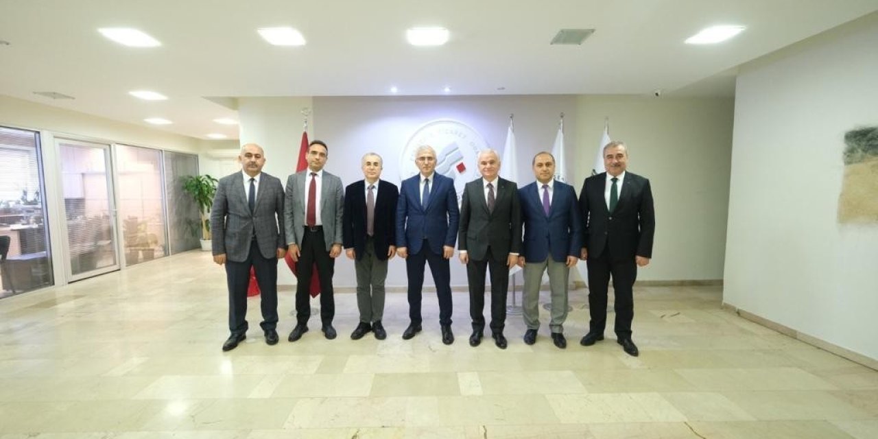 Esogü Heyetinin Ziyaretinde Eto İle İş Birliği Görüşüldü