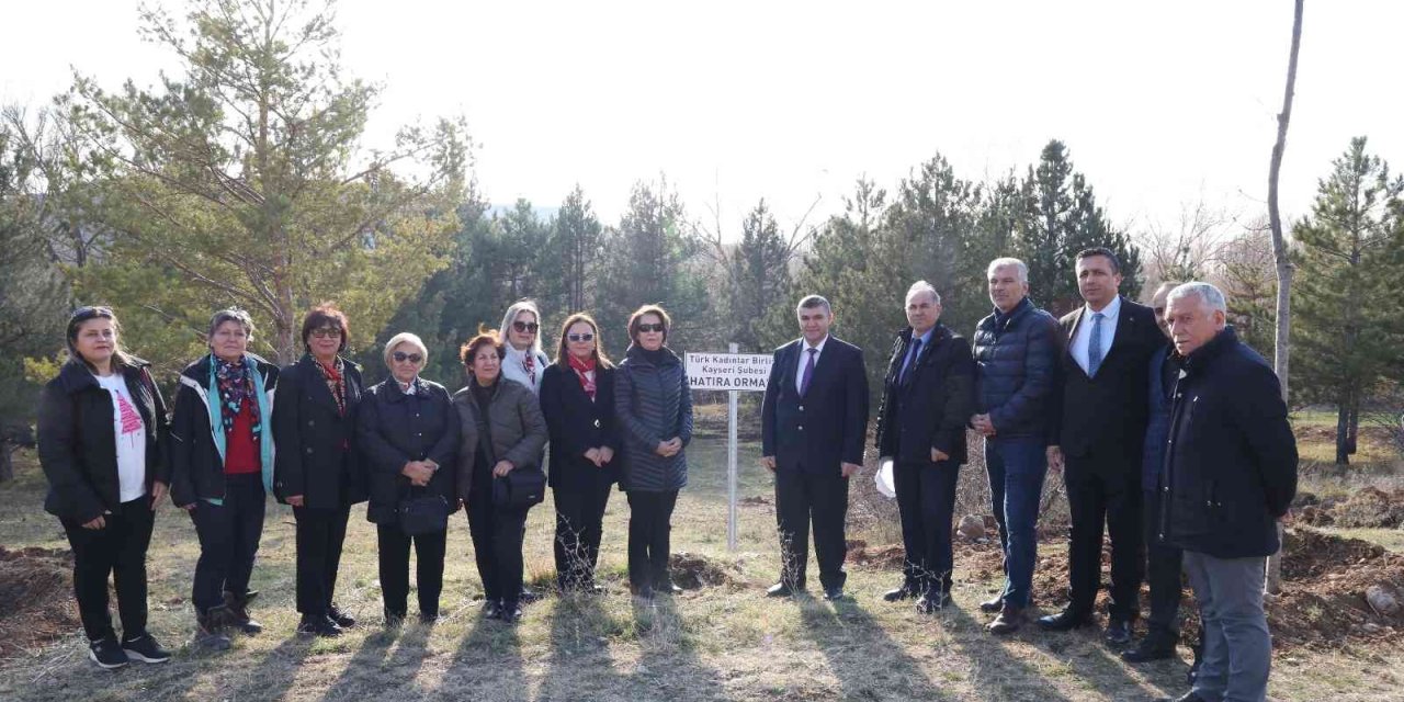 Büyükşehir’den Anlamlı Günde Hatıra Ormanı