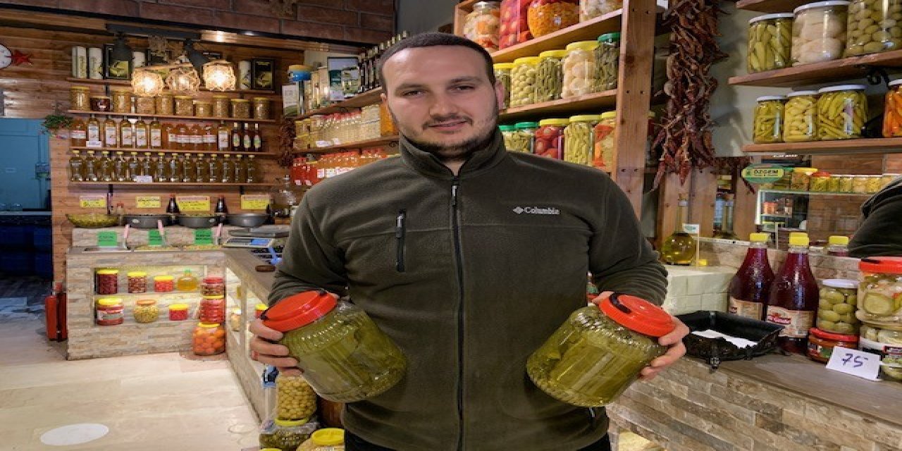 Salamura Yaprağa Bu Yıl Da Rağbet Çok