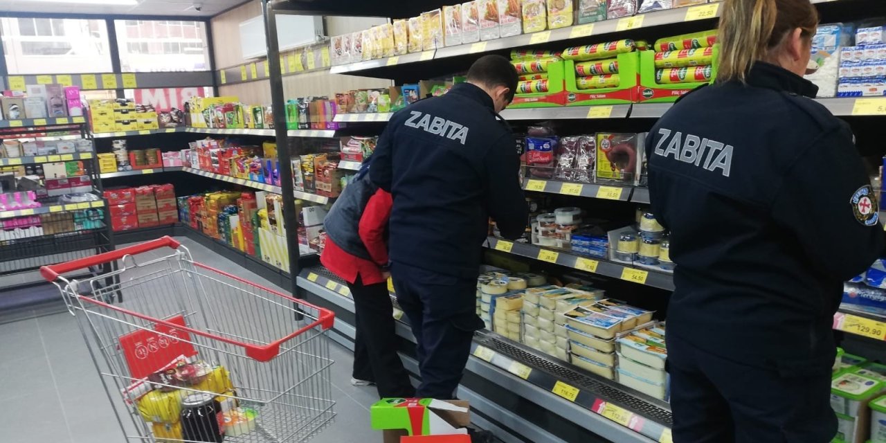 Kulu’da Zincir Marketler Denetlendi