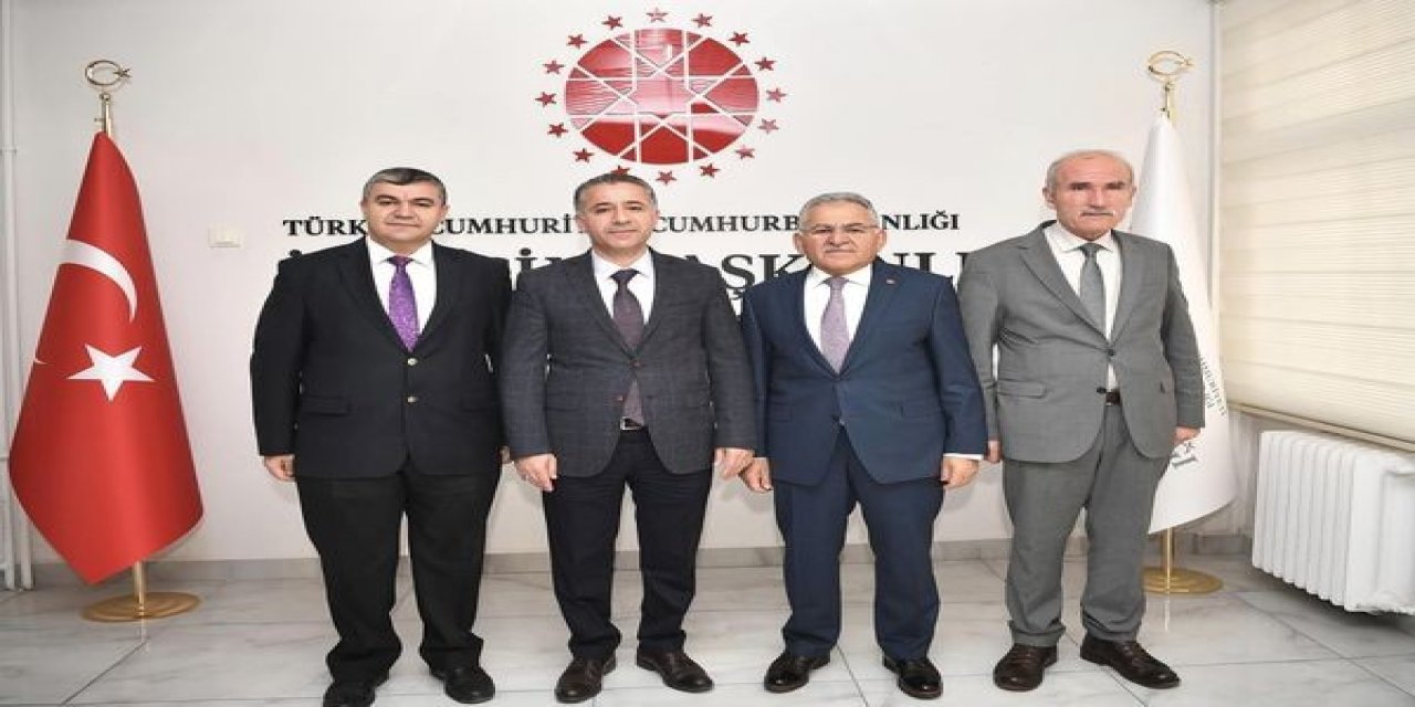 Büyükkılıç’tan Cumhurbaşkanlığı İletişim Başkanlığı Kayseri Bölge Müdürlüğü’ne Ziyaret