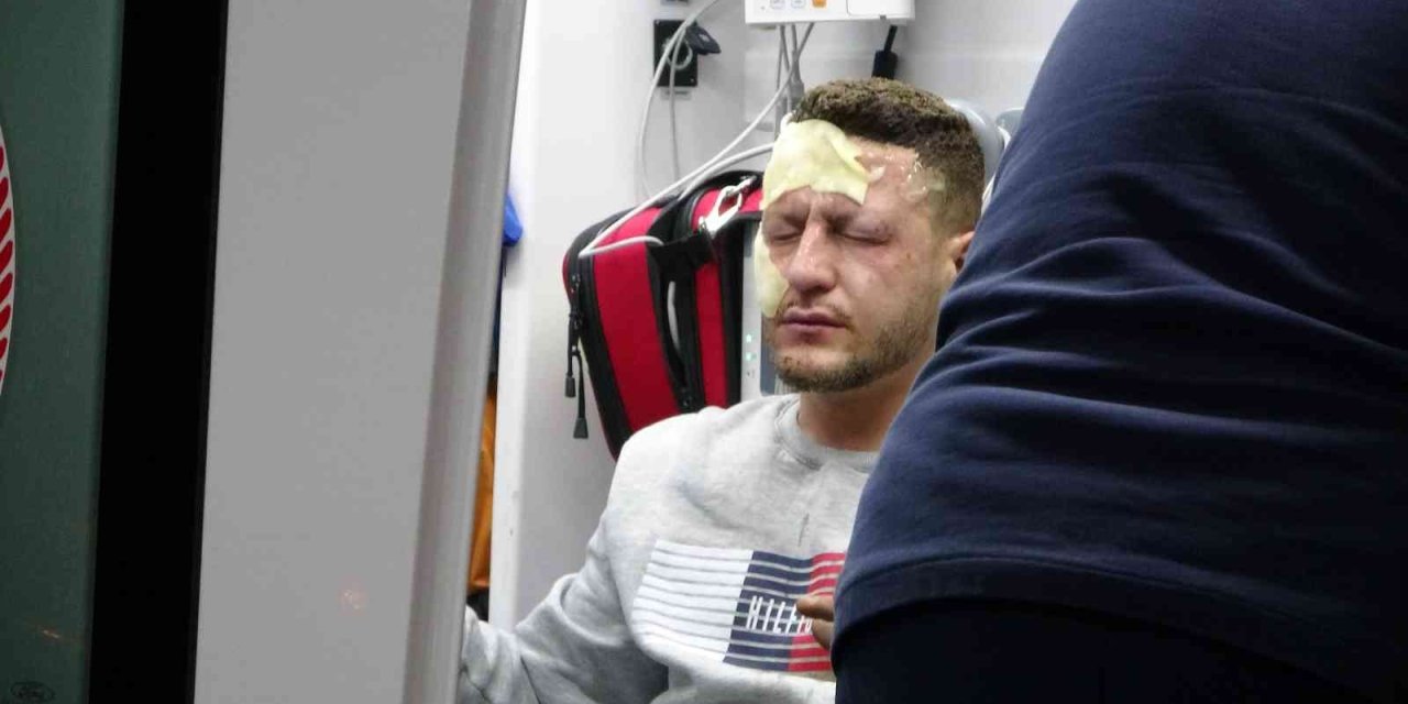 Gaz Kaçağı Olan Otomobil Akaryakıt İstasyonunda Böyle Patladı