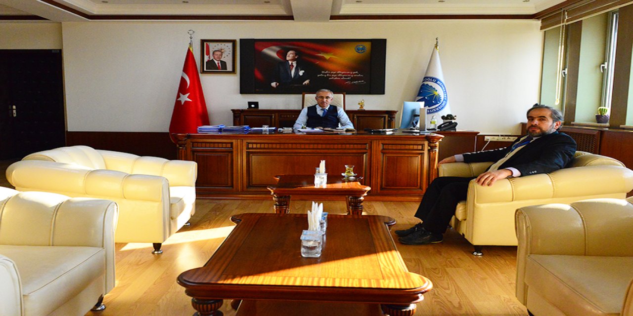 Rektör Karaman'a Ziyaretler
