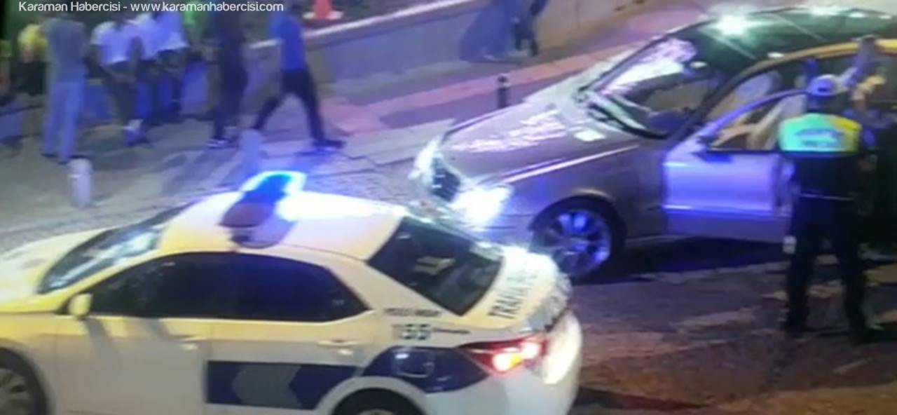 Karaman'da Lüks Otomobille Drift Mobeselere Yansıdı