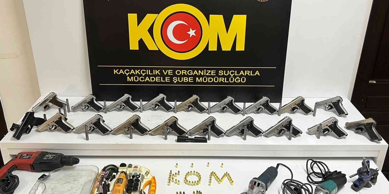 Mersin’de Silah Kaçakçılarına Operasyon: 17 Gözaltı