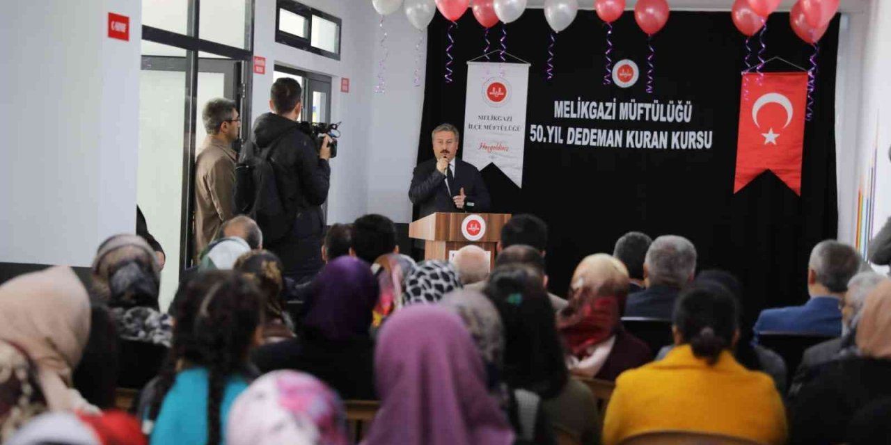 Başkan Palancıoğlu, 50. Yıl Dedeman 4-6 Yaş Kur’an Kursu’nun Açılışını Yaptı