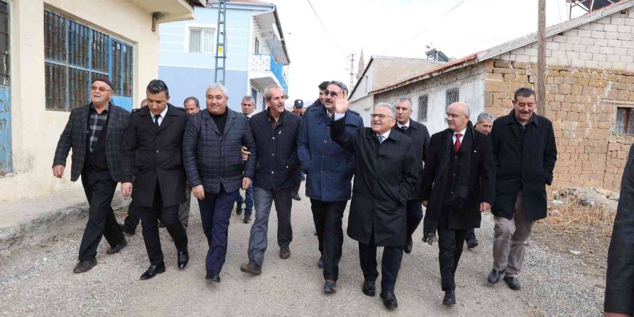 Vali Çiçek Ve Başkan Büyükkılıç’tan Develi Çıkarması