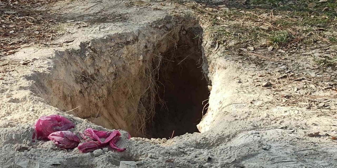 Odunpazarı’nda 1 Metrelik Bu Çukurlar Kapatılmayı Beliyor