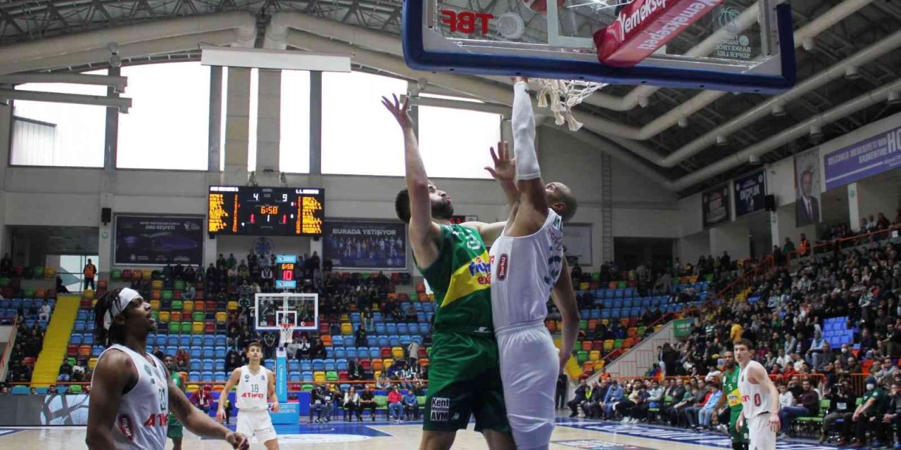 Basketbol Süper Ligi: Konyaspor: 87 - Frutti Ekstra Bursaspor: 99